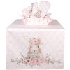 Clayre & Eef FEB44K Guanto da forno Bambino Rosa 12x21 cm Cotone Coniglietto