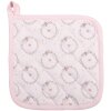 Clayre & Eef FEB45-1 Portapentole Rosa 20x20 cm Cotone Coniglietto