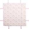Clayre & Eef FEB47-1 Cestino per pane con motivo floreale rosa 35x35x8cm