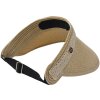 Juleeze JZCAP0008BE Visiera da sole da donna beige