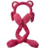 Juleeze JZCEW0014F Scaldacollo per bambini con orecchie mobili