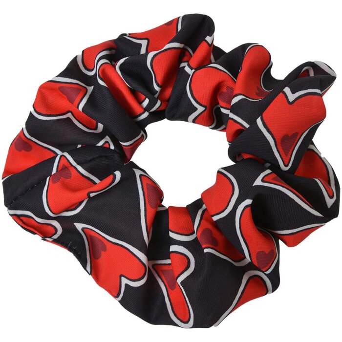 Juleeze JZCO0020 Cravatta per capelli rosso nero