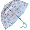 Juleeze JZCUM0012GR Ombrello bambini verde arcobaleno Ø 65x65 cm