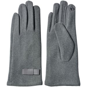 Juleeze JZGL0044 Guanti invernali grigio 8x24 cm