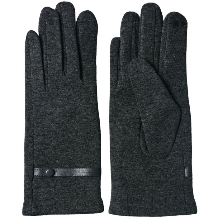 Juleeze JZGL0047G Guanti invernali grigi 8x24 cm