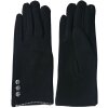 Juleeze JZGL0048Z Guanti invernali neri 8x24 cm