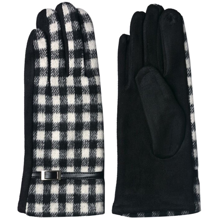 Juleeze JZGL0051Z Guanti invernali neri 9x24 cm