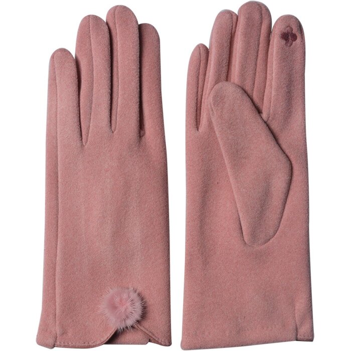 Juleeze JZGL0054P Guanti invernali rosa 9x24 cm