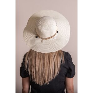 Juleeze JZHA0098W cappello da donna bianco
