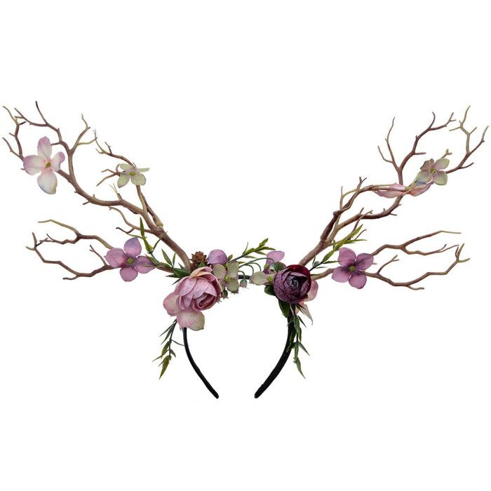 Juleeze JZHB0132 Fascia per capelli donna rosa marrone