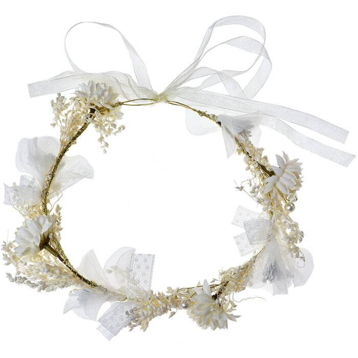 Juleeze JZHB0135 Cerchietto Donna Bianco