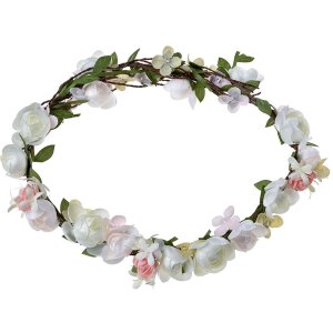 Juleeze JZHB0142 Cerchietto Donna Bianco Verde