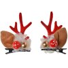 Juleeze JZHC0050 Forcina per capelli rosso marrone