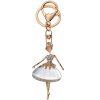 Juleeze JZKC0114 Portachiavi Ballerina bianca