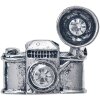 Juleeze JZPI0082 Spilla fotocamera color argento
