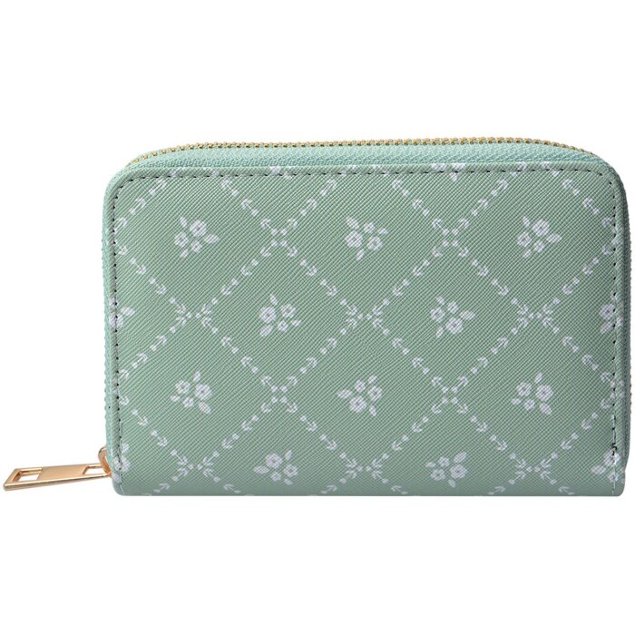 Juleeze JZPU0005-02 Portafoglio verde, bianco 10x15 cm