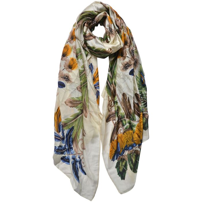 Juleeze JZSC0710W Sciarpa donna modello bianco 90x180 cm