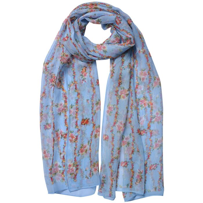 Juleeze JZSC0713BL Sciarpa donna modello blu 50x160 cm