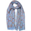 Juleeze JZSC0713BL Sciarpa donna modello blu 50x160 cm
