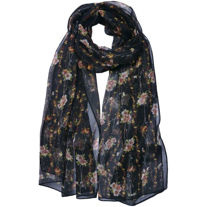 Juleeze JZSC0713Z Sciarpa donna modello nero 50x160 cm