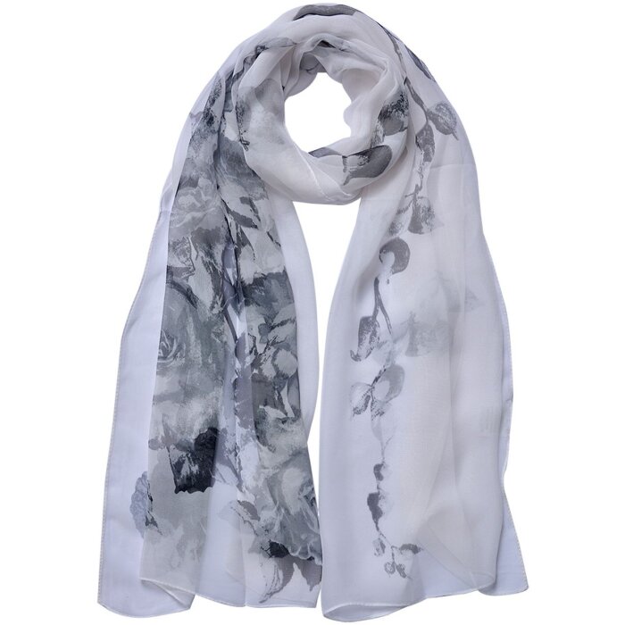 Juleeze JZSC0714W Sciarpa da donna modello bianco 50x160 cm