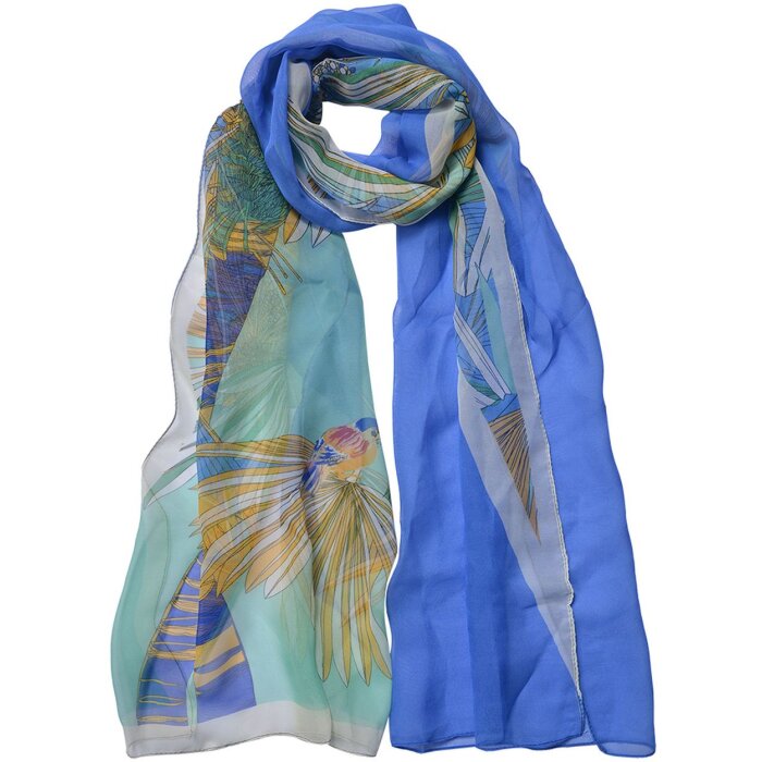 Juleeze JZSC0715BL Sciarpa donna modello blu 50x160 cm