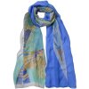 Juleeze JZSC0715BL Sciarpa donna modello blu 50x160 cm