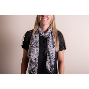Juleeze JZSC0716G Sciarpa donna grigio 50x160 cm