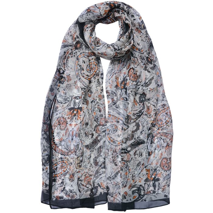 Juleeze JZSC0716Z Sciarpa donna modello nero 50x160 cm