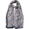 Juleeze JZSC0716Z Sciarpa donna modello nero 50x160 cm