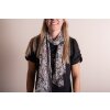 Juleeze JZSC0716Z Sciarpa donna modello nero 50x160 cm