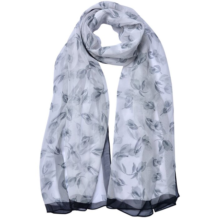 Juleeze JZSC0717W Sciarpa da donna modello bianco 50x160 cm
