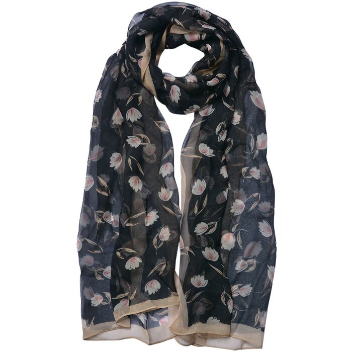 Juleeze JZSC0717Z Sciarpa donna modello nero 50x160 cm
