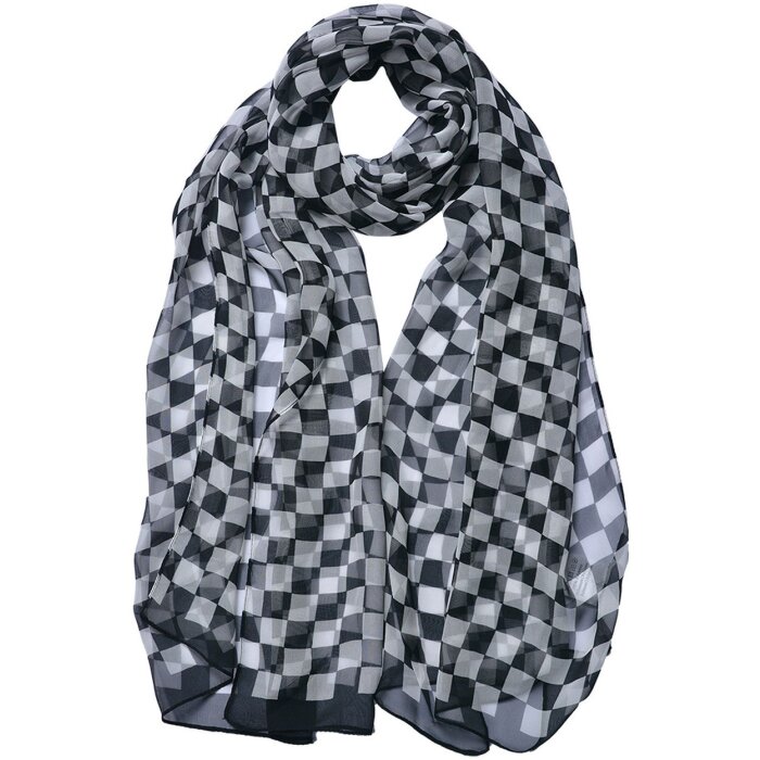 Juleeze JZSC0718Z Sciarpa donna modello nero 50x160 cm