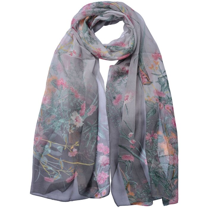 Juleeze JZSC0719G Sciarpa donna grigio 50x160 cm
