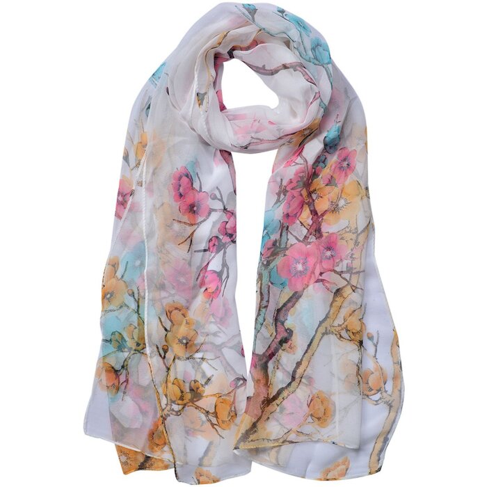 Juleeze JZSC0721W Sciarpa donna modello bianco 50x160 cm