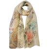 Juleeze JZSC0723GR Sciarpa donna fantasia verde 50x160 cm