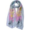 Juleeze JZSC0724G Sciarpa donna grigio 50x160 cm