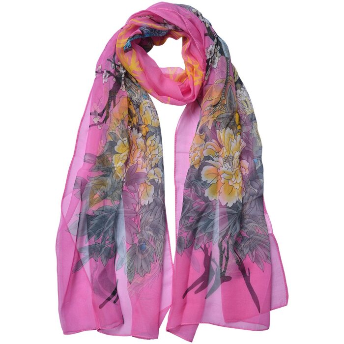Juleeze JZSC0724P Sciarpa donna modello rosa 50x160 cm