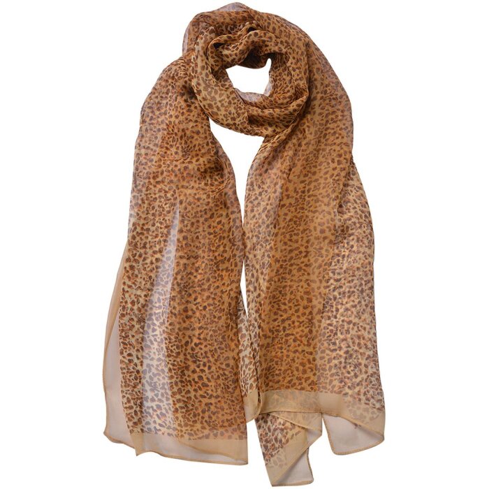 Juleeze JZSC0726BE Sciarpa Donna Beige 50x160 cm