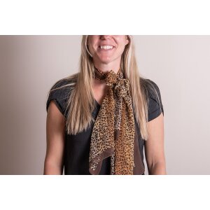 Juleeze JZSC0726CH Sciarpa donna modello marrone 50x160 cm