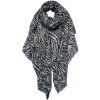 Juleeze JZSC0745G Sciarpa da donna Grigio, Nero 90x180 cm