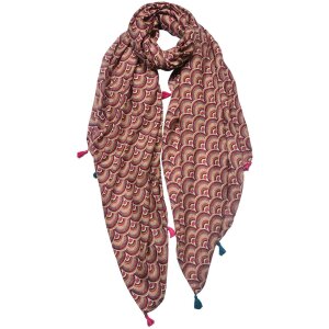 Juleeze JZSC0748CH Sciarpa donna modello marrone 90x180 cm