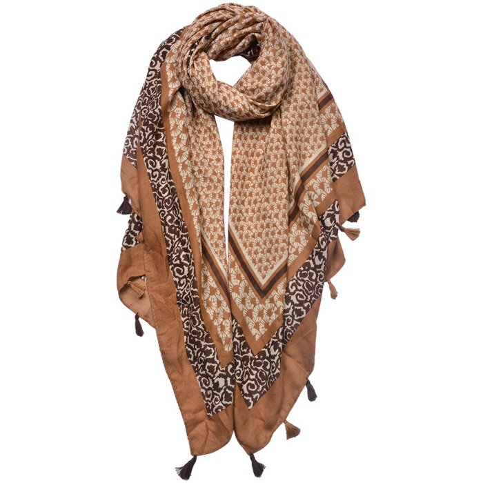 Juleeze JZSC0749CH Sciarpa donna modello marrone 90x180 cm