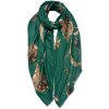 Juleeze JZSC0750GR Sciarpa donna fantasia verde 90x180 cm