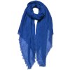Juleeze JZSC0751BL Sciarpa donna modello blu 90x180 cm