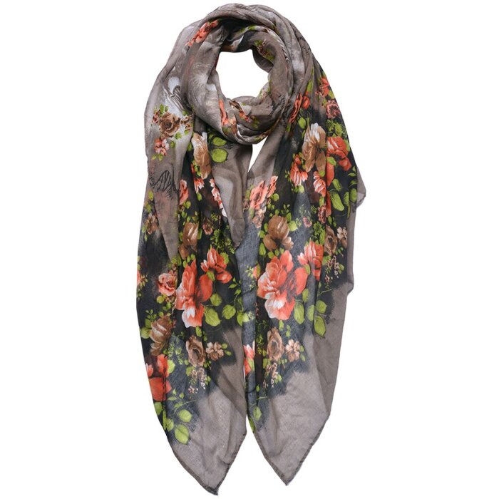 Juleeze JZSC0752G Sciarpa donna modello grigio 90x180 cm
