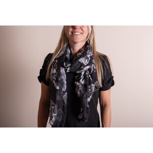 Juleeze JZSC0753Z Sciarpa donna modello nero 90x180 cm