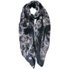 Juleeze JZSC0753Z Sciarpa donna modello nero 90x180 cm