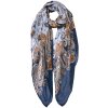 Juleeze JZSC0754BL Sciarpa donna modello blu 90x180 cm